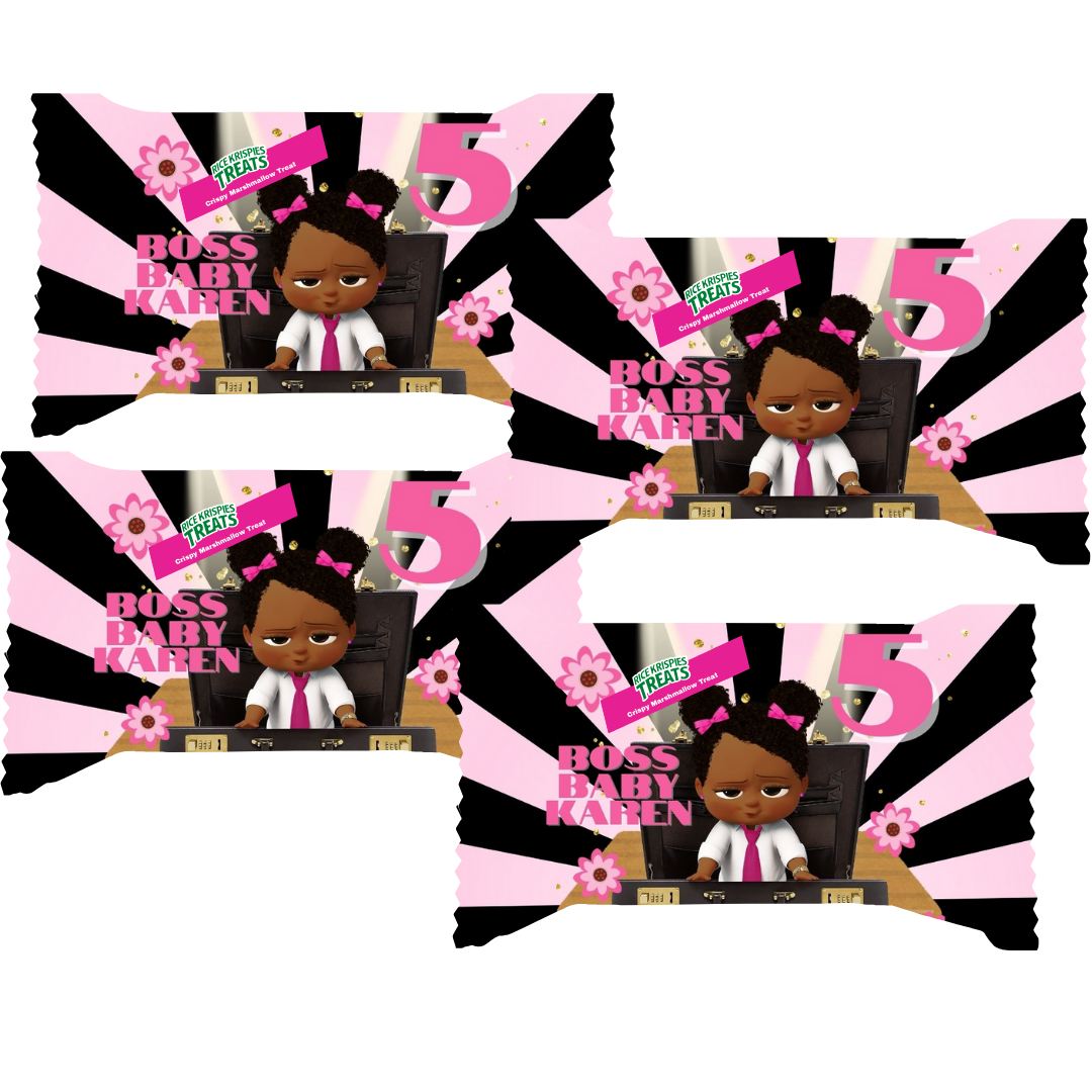 Custom Rice Krispy Wrapper