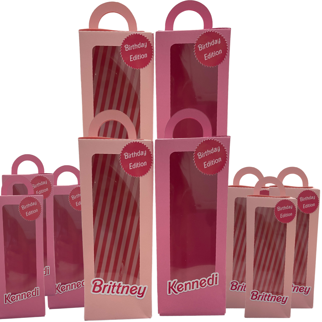 Barbie Doll Favor Boxes